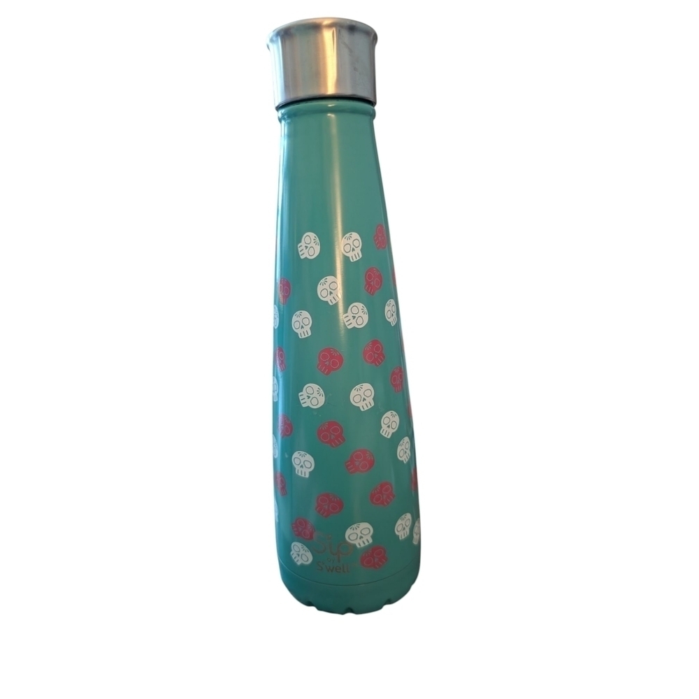 S'well Bottle Aqua Skull